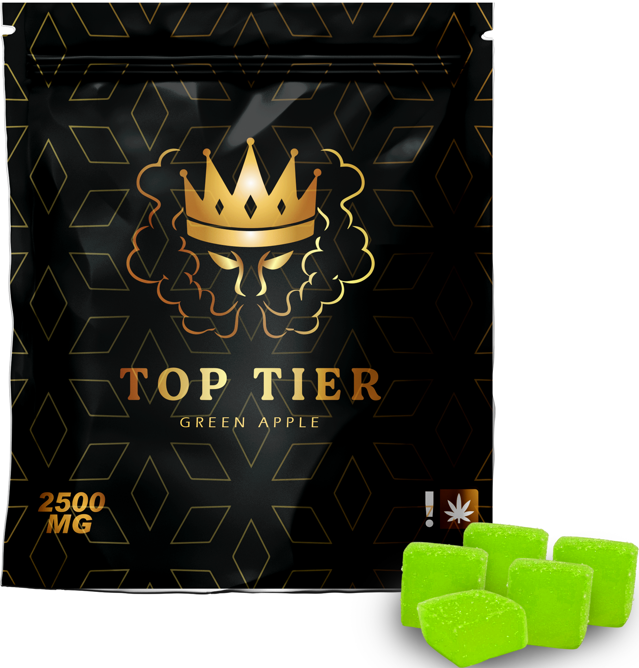 Green Apple THC Candies